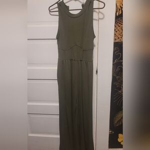 Olive Green Jumpsuit